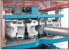 大口徑雙壁波紋管臥式生產(chǎn)線價(jià)格